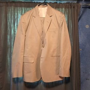 Khaki suit for men